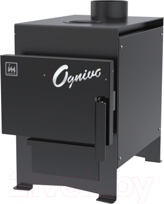Печь отопительно-варочная Термокрафт Ognivo Mini (3мм, чугунная комфорка, 70 м3)- фото