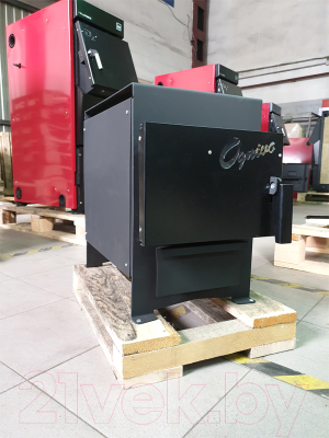 Печь отопительно-варочная Термокрафт Ognivo Mini (3мм, чугунная комфорка, 70 м3)- фото5