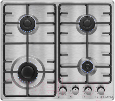 Газовая варочная панель Maunfeld EGHS.64.3STS-ES/G- фото