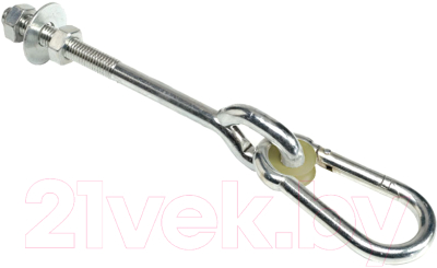 Подвес для детских качелей KBT сквозной тип O М10 100мм / 811.002.010.001- фото