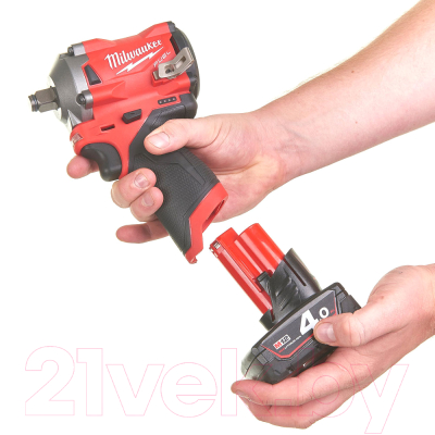 Аккумуляторный гайковерт Milwaukee M12 FIWF12-0 Fuel / 4933464615- фото8