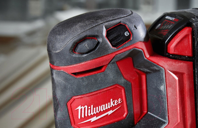 Эксцентриковая шлифовальная машина Milwaukee M18 BOS125-0 / 4933464228- фото5