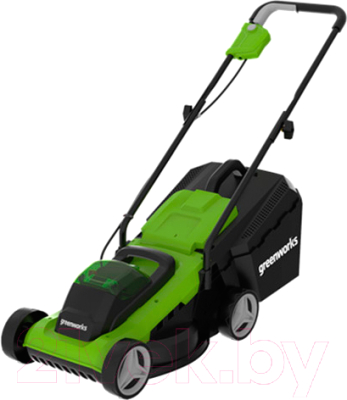 Газонокосилка электрическая Greenworks G24LM33K2- фото