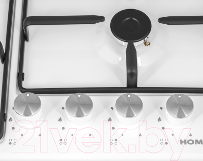 Газовая варочная панель HOMSair HGE643GWH- фото5