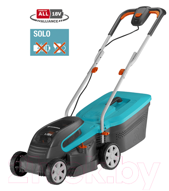 Газонокосилка электрическая Gardena PowerMax 32/36V P4A- фото