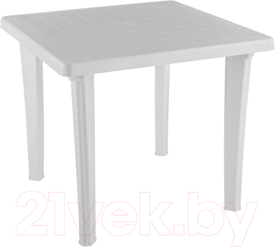 Стол пластиковый Ellastik Plast Элластик Квадратный 85x85x74- фото
