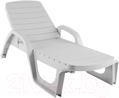 Шезлонг Ellastik Plast Прованс 190x70x32- фото