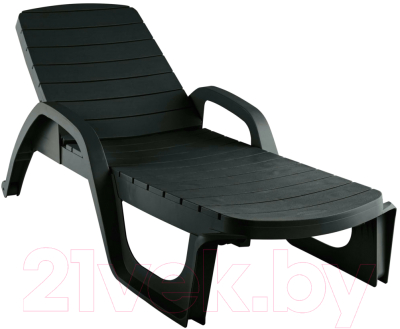 Шезлонг Ellastik Plast Прованс 190x70x32- фото