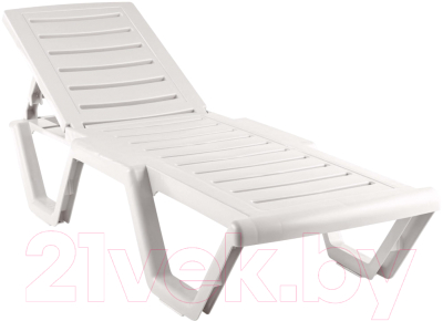 Шезлонг Ellastik Plast Атлант 184x62x33- фото