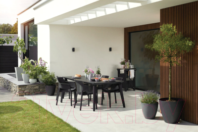 Стул пластиковый Keter Elisa / 246189- фото4