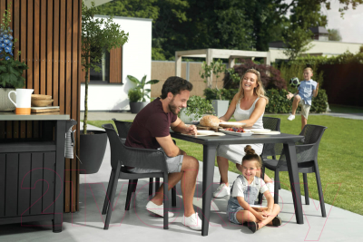 Стул пластиковый Keter Elisa / 246189- фото5