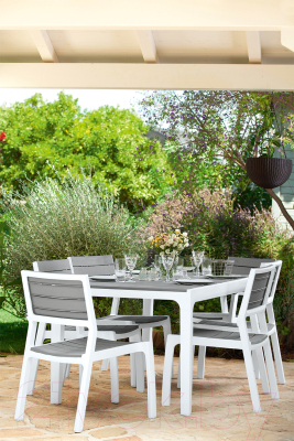 Стул пластиковый Keter Harmony Armchair / 236052- фото4