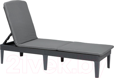 Шезлонг Keter Jaipur с матрацем / 238416- фото