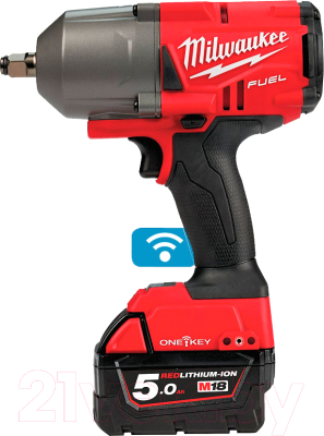 Аккумуляторный гайковерт Milwaukee M18 ONEFHIWF12-0X One-key fuel 1/2