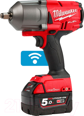 Аккумуляторный гайковерт Milwaukee M18 ONEFHIWF12-0X One-key fuel 1/2