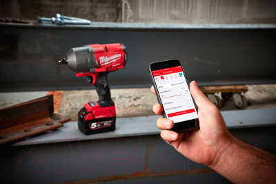 Аккумуляторный гайковерт Milwaukee M18 ONEFHIWF12-0X One-key fuel 1/2