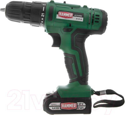 Аккумуляторная дрель-шуруповерт Hammer Flex ACD12BS (680327)- фото3