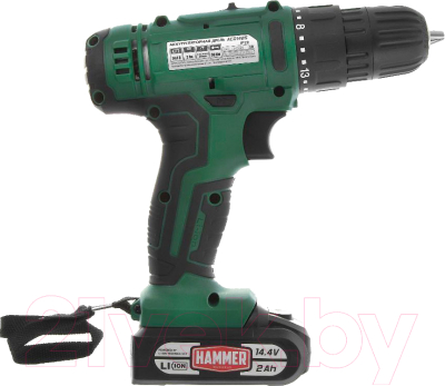 Аккумуляторная дрель-шуруповерт Hammer Flex ACD14BS (680328)- фото6