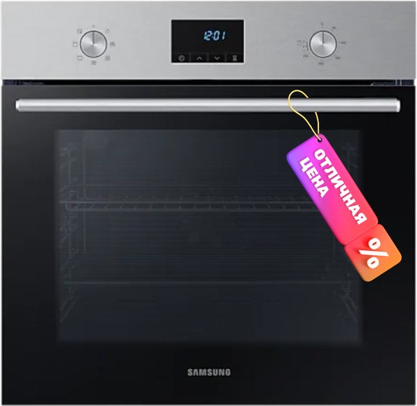 Электрический духовой шкаф Samsung NV68A1110BS/WT- фото