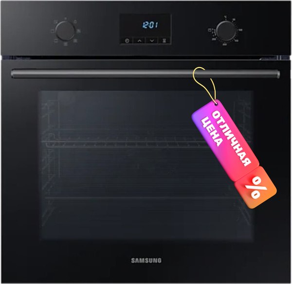 Электрический духовой шкаф Samsung NV68A1110BB/WT- фото