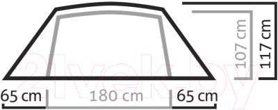Палатка Salewa Denali III Tent / 5628-5311- фото4
