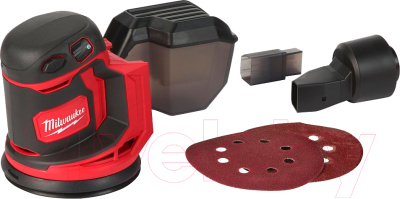 Эксцентриковая шлифовальная машина Milwaukee M18 BOS125-502B / 4933464229- фото10