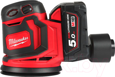 Эксцентриковая шлифовальная машина Milwaukee M18 BOS125-502B / 4933464229- фото8