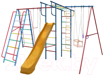 Игровой комплекс Вертикаль А1+П Макси дачный с горкой