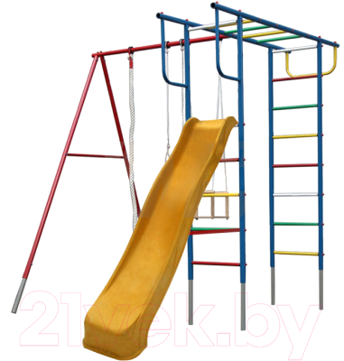 Игровой комплекс Вертикаль П дачный с горкой