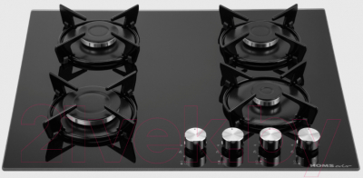 Газовая варочная панель HOMSair HGG641EBK- фото3