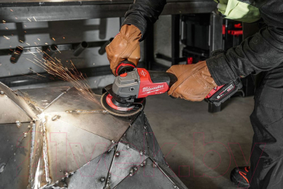 Угловая шлифовальная машина Milwaukee M18ONEFSAG125XB-0X / 4933478433- фото4