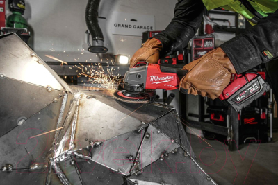 Угловая шлифовальная машина Milwaukee M18ONEFSAG125XB-0X / 4933478433- фото6