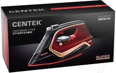 Утюг Centek CT-2313 (красный)- фото7
