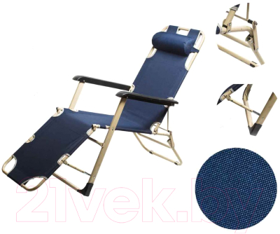 Складной шезлонг MONAMI LYLT-0007- фото2
