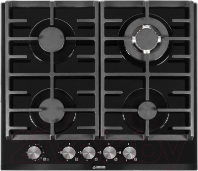 Газовая варочная панель Germes HAG-60BK-CT- фото