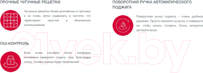 Газовая варочная панель Hansa BHGW630502- фото2