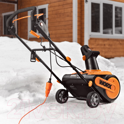 Снегоуборщик электрический Worx WG450E- фото7