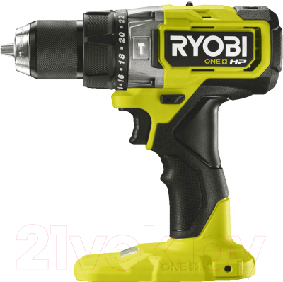 Аккумуляторная дрель-шуруповерт Ryobi HP RPD18X-0 / 5133004984 One (без батареи)- фото