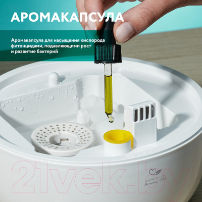 Ультразвуковой увлажнитель воздуха Timberk T-HU4-A16E-W- фото10