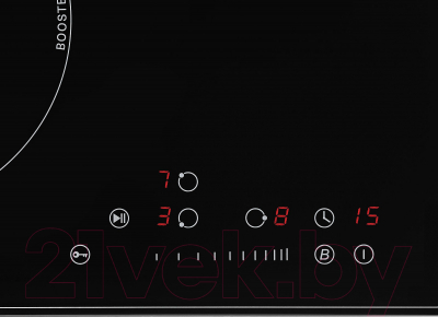 Индукционная варочная панель Krona Forte 45 BL / КА-00001435- фото5