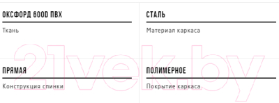 Кресло складное НПО Кедр Кедр со столиком / SK-06- фото5