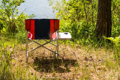 Кресло складное НПО Кедр Supermax со столиком с подстаканником / AKSM-04- фото2