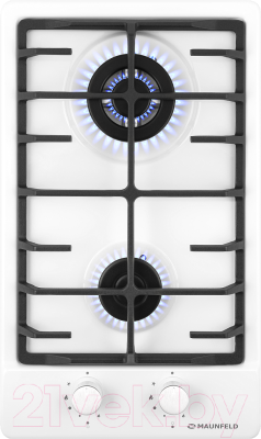 Газовая варочная панель Maunfeld EGHE.32.63CW/G- фото