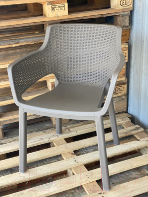 Стул пластиковый Keter Eva / 247232- фото2