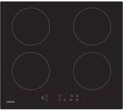 Индукционная варочная панель Akpo PIA 6094014CC BL- фото