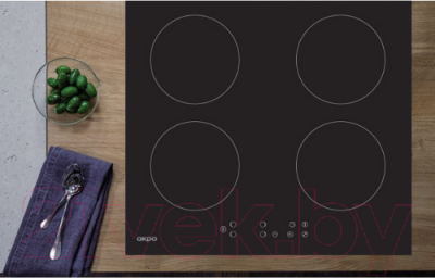 Индукционная варочная панель Akpo PIA 6094014CC BL- фото4