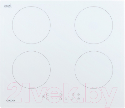 Индукционная варочная панель Akpo PIA 6094014CC WH- фото