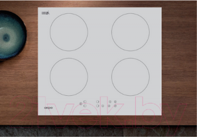 Индукционная варочная панель Akpo PIA 6094014CC WH- фото5