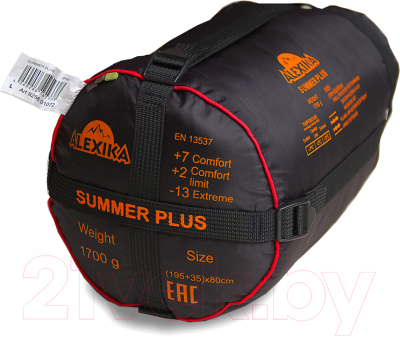 Спальный мешок Alexika Summer Plus левый / 9258.01072- фото7
