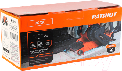 Ленточная шлифовальная машина PATRIOT BS 120- фото9